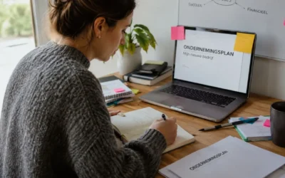 Ondernemingsplan schrijven: compleet voorbeeld voor starters