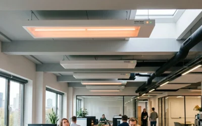 Infraroodverwarming op kantoor: wanneer is het een slimme keuze?